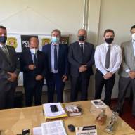Delegado Geral realiza visita de cortesia à Seccional de Polícia Civil de Andradina-SP
