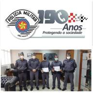 Sargento Luciano do 28º BPM/I de Andradina é homenageado no Comando Geral da Polícia Militar de SP