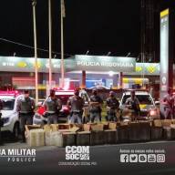 Em Araçatuba SP 300 dois são presos pelo TOR, Canil do BAEP e Polícia Rodoviária transportando 2,7 toneladas de maconha