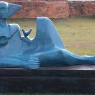 Andradinense Adélio Sarro tem esculturas expostas pelo Memorial da América Latina
