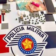 Polícia Militar de Pereira Barreto prendeu individuo por tráfico de drogas no bairro Jandaia