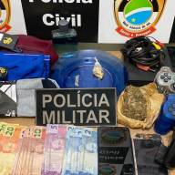 Ação conjunta entre Polícias Civil e Militar fecha ‘boca de fumo’ e prende dois em Brasilândia