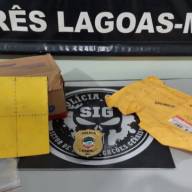 Polícia Civil intercepta correspondência suspeita de conter maconha sintética, em Três Lagoas