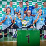 Com equipe feminina da Casa campeã no vôlei adaptado, SEJUVEL comemora sucesso dos Jogos da Melhor Idade em Três Lagoas