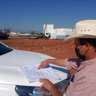 Prefeito Fernando Santana inicia obras da nova Prefeitura de Nova Independência