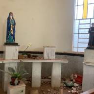 EM ANDRADINA 03 INCIDENTES NA IGREJA SÃO SEBASTIÃO, LEVAM PADRE A FAZER DRAMÁTICO APELO