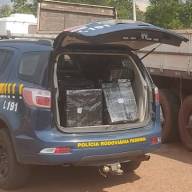PRF apreende 244 Kg de cloridrato de cocaína em Água Clara (MS) no valor de 44 milhões de reais