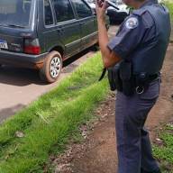 POLÍCIA MILITAR DE ANDRADINA LOCALIZA VEÍCULO FURTADO NO JARDIM EUROPA