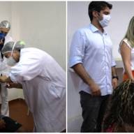 Irmãos gêmeos são as primeiras crianças vacinadas contra a Covid-19 em Penápolis