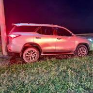 Após perseguição e batida PM de Pereira Barreto recupera veículo furtado e prende motorista por receptação