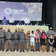 Em Mirandópolis Policiais Militares são homenageados pelo comando do CPI-10 e 28º BPM/I