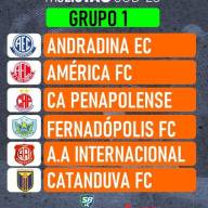 Andradina Esporte Clube vai jogar no grupo 1 da segunda divisão