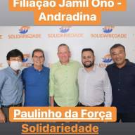 Em Primeira Mão: Ex-prefeito de Andradina Jamil Ono assina filiação no Partido Solidariedade