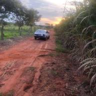Polícia Militar de Nova Independência localiza em um canavial veículo furtado no bairro Pereira Jordão