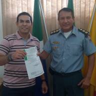 COMANDANTE DO CPA-2 SE REÚNE COM PREFEITO E EFETIVO DO PELOTÃO DE SELVÍRIA