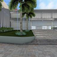 Tupi Paulista inicia revitalização das fachadas do Paço Municipal, Teatro e Secretaria da Educação