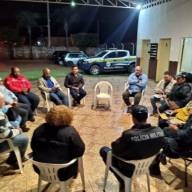 Comando do 2º BPM se reúne com os Presidentes de Bairros de Três Lagoas