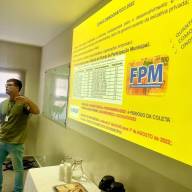 EM ANDRADINA COORDENADORES DO IBGE E POLÍCIA MILITAR REALIZAM REUNÃO PARA TRATAR SOBRE O CENSO DEMOGRÁFICO 2022