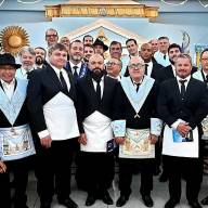 Loja Maçônica de Bento de Abreu realizou sessão magna de iniciação de três novos irmãos