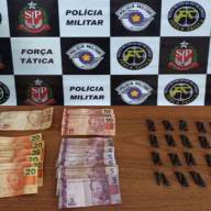Força Tática de Araçatuba prende mulher por trafico no bairro Água Branca