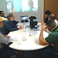 Em reunião, Prefeito de Três Lagoas Angelo Guerreiro discute doação e cessão de composição de áreas na Esplanada NOB