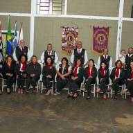 Nova diretoria e nova associada no Lions Club Andradina Sul