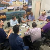 Prefeito de Três Lagoas Angelo Guerreiro recebe visita da Governadora do Rotary