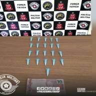 Força Tática de Araçatuba prende um por tráfico de drogas no bairro Verde Parque