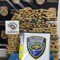 PM Rodoviária e PF prendem homem com mais de 600 quilos de maconha em Araçatuba