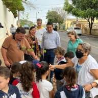Delegacia Seccional de Dracena no Dia da Árvore