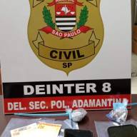 POLÍCIA CIVIL DE ADAMANTINA PRENDE JOVEM POR TRÁFICO DE DROGAS