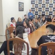 Estudantes do Ensino Médio realizam visita a Delegacia Seccional de Polícia de Dracena