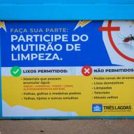 Mutirão da Limpeza já recolheu mais de mil toneladas de lixo em apenas dois meses de campanha em Três Lagoas
