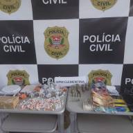 Polícia Civil prende jovem com maconha e crack em Clementina