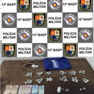 BAEP de Araçatuba prende 02 pessoas por tráfico de drogas, alvo de combate ao crime cidade de Birigui
