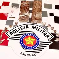 Homem é preso pela Força Tática em Andradina depois de comprar quase 2kg de maconha em Castilho