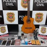 POLÍCIA CIVIL PRENDE AUTOR E RECUPERA TELEFONES CELULARES E NOTEBOOKS FURTADOS EM PRESIDENTE VENCESLAU