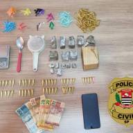 Mulher é presa pela Polícia Civil com drogas em Brejo Alegre