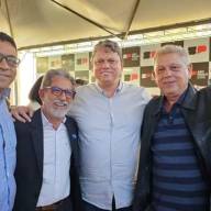 Prefeito Paulo Boaventura e governador Tarcísio de Freitas se encontram em Mirandópolis
