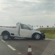MOTORISTA DE PICAPE MORRE APÓS BATER EM CAMINHÃO NA SP 461 ENTRE BIRIGUI E BREJO ALEGRE
