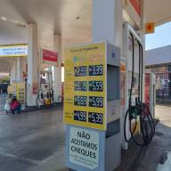 Preço do combustível baixou em Andradina