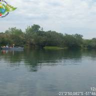 Em Castilho Polícia Ambiental flagra em local proibido 4 pescadores em barco e multa chega em 8 mil
