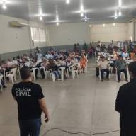 Polícia Civil visita casa de recuperação e Centro de Convivência para idosos em Água Clara