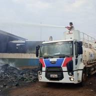 Incêndio destrói barracão da Cooperativa Arara Azul em Três Lagoas