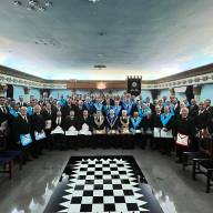 Comitiva da GLEMS prestigia Sessão Magna de Iniciação na Loja Maçônica Renascença de Três Lagoas