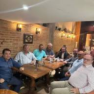 Em São Paulo Deputado Federal Fausto Pinato faz reunião com lideranças de Andradina