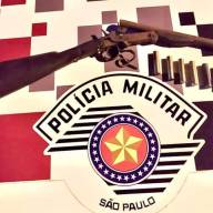 Polícia Militar de Mirandopolis apreende arma de fogo com morador da 3° Aliança