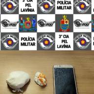 Polícia Militar de Lavínia prende moradora de São Paulo por tráfico de drogas