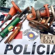 DURANTE AVERIGUAÇÃO DE FURTO, POLÍCIA MILITAR DE ILHA SOLTEIRA PRENDE HOMEM PROCURADO PELA JUSTIÇA COM ARMA DE FOGO IRREGULAR E PRODUTOS SEM ORIGEM