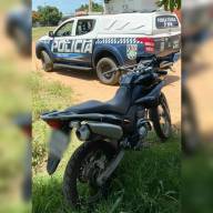 Polícia Militar de Três Lagoas recupera moto furtada durante a madrugada